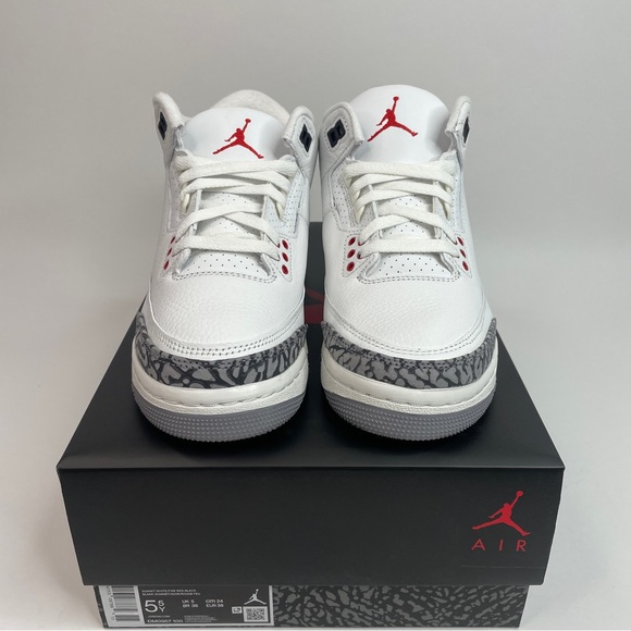 Nike Air Jordan 3 Retro GS Reimagined “White Cement” 2023 - Picture 2 of 4